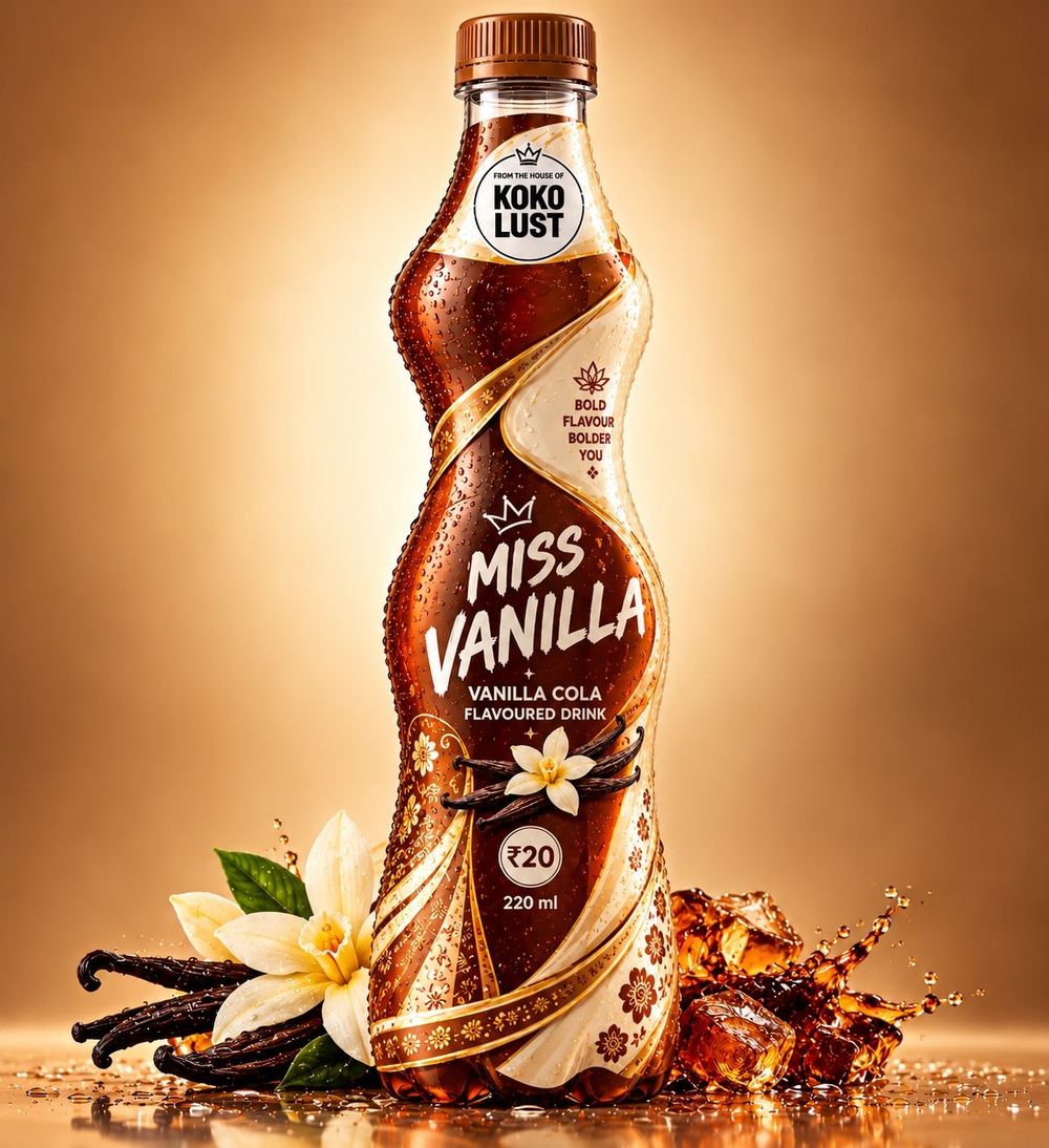 Miss Vanilla vanilla cola bottle
